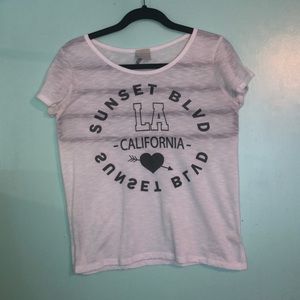 Sunset Blvd t-shirt  •buckle